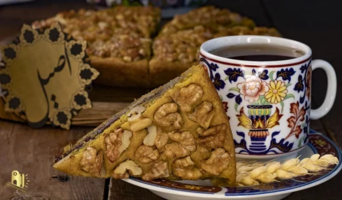 کماچ سهن گردویی شاهانه